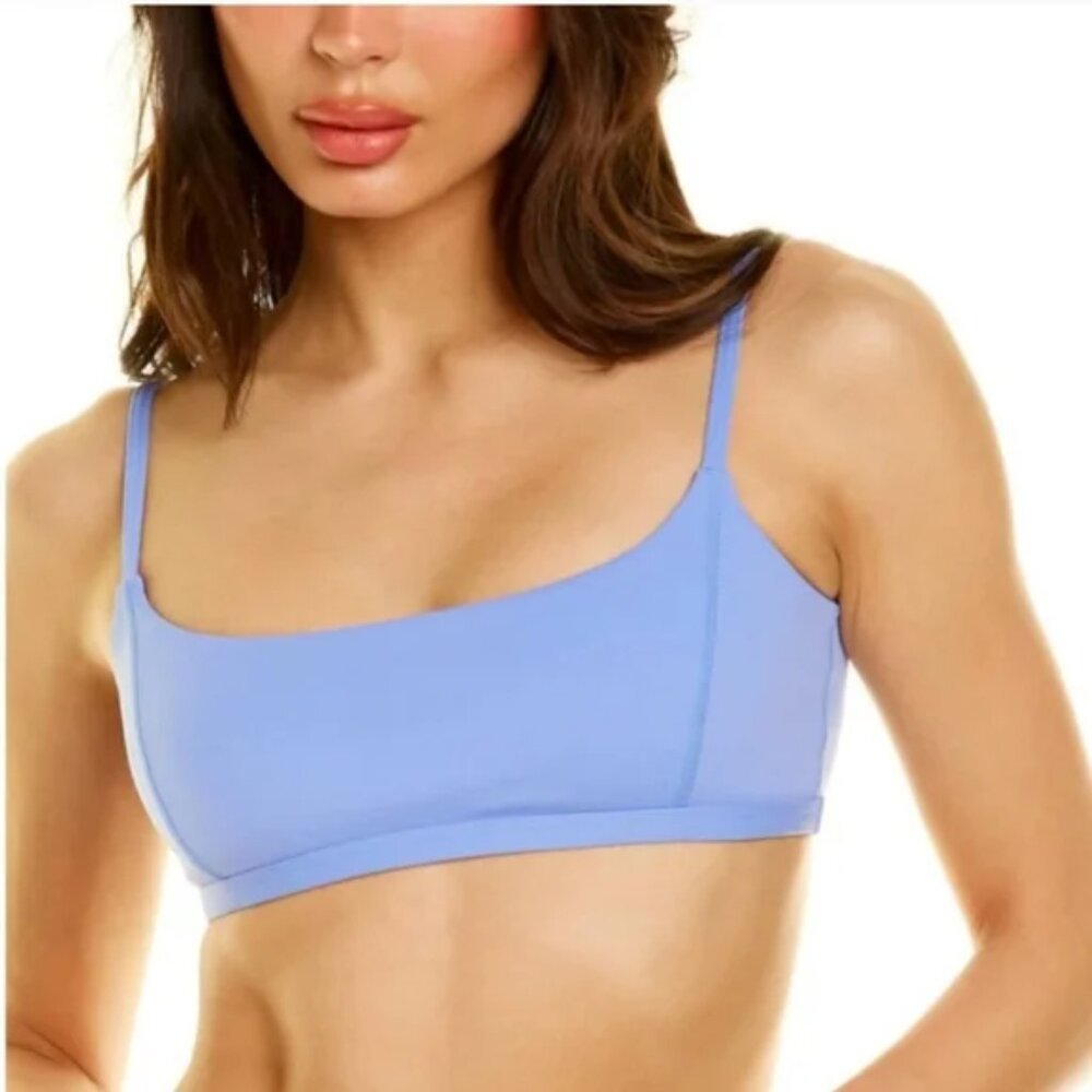 WeWoreWhat- Cami Bra Top (Periwinkle Blue)-XS